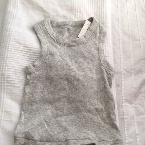 Brandy Melville grey tank top